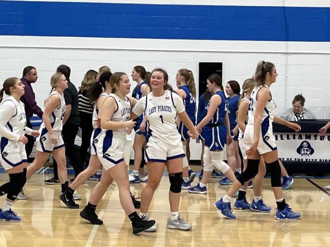 Lady Pirates have strong finish in win